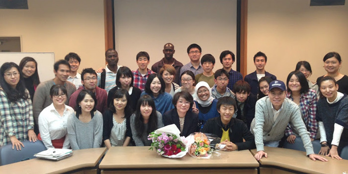 Professor AikoSakurai Delivered Her Final Lecture in GSICS