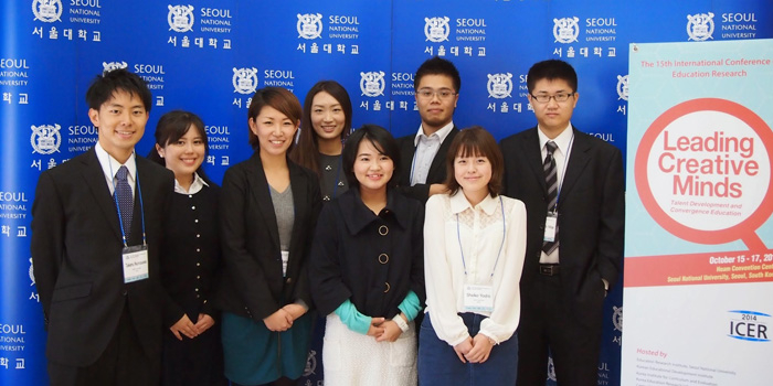 Ogawa-seminar students presented at The 15th International Conference on Education Research (Leading Creative Minds)