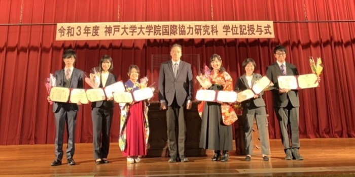 Graduation Ceremony included 6 Master Students from Professor Ogawa’s Seminar