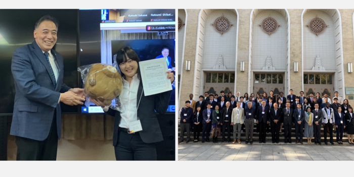 Ogawa Seminar student received the “Outstanding Research Presentation Award” at the 31st Japan Society for Africa Educational Research Conference