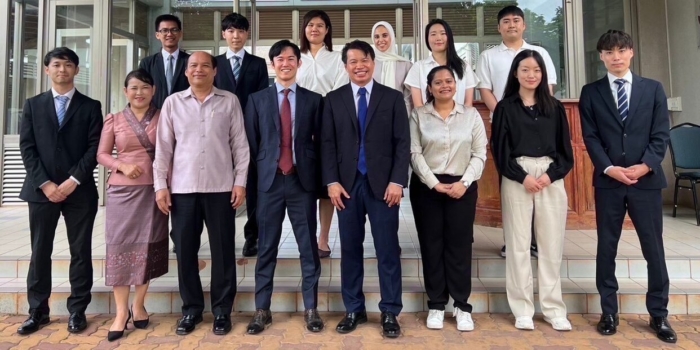 Ogawa Seminar Students joined Training Program at National University of Laos under the Campus Asia Plus Program 2023