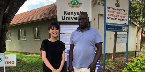 Master student Yuka Furutani conducts Internship at Kenyatta University