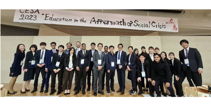Ogawa Seminar students presented at the 13th Biennial Conference of the Comparative Education Society of Asia (CESA)