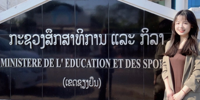 Internship at the Ministry of Education and Sports, Lao PDR（Yao Jiling）