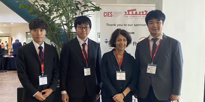 Ogawa seminar students presented at the 68th Annual Conference of the Comparative and International Education Society (CIES)