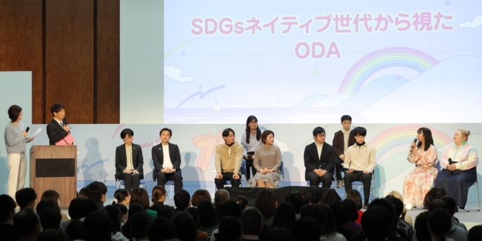 Participated in ODA 70th anniversary commemorative event (Ayumu Yagi)