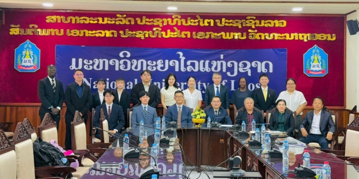Ogawa Seminar students participated in the Campus Asia Plus Short-term Exchange Study Program at the National University of Laos 2025