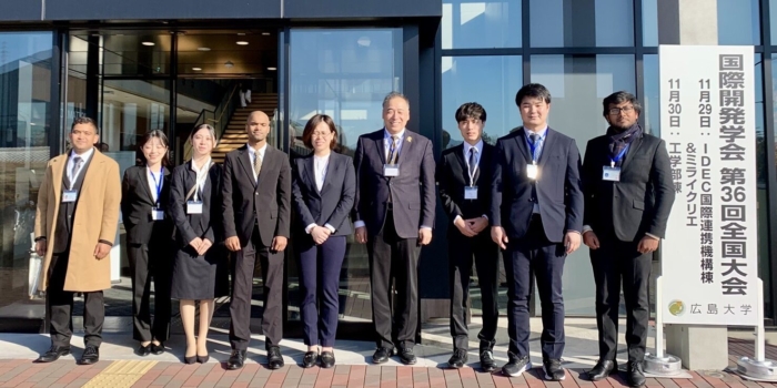 Ogawa Seminar student received “Outstanding Poster Presentation Encouragement Award” at the 36th Annual Conference of the Japan Society for International Development