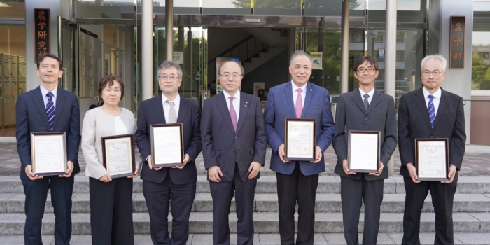 Professor Keiichi Ogawa received the Kobe University President’s Award