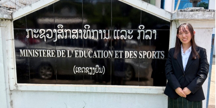 Internship Experience at the Ministry of Education and Sports in Lao PDR (Riko Ishikawa)